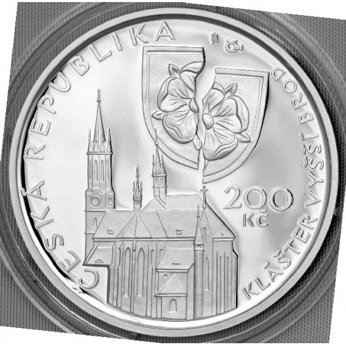 Pamětní stříbrná mince 200 Kč Petr Vok